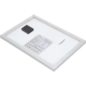 Painel fotovoltaico policristalino 12V (18.2V) 0.55A 10W - 354x251mm