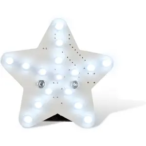 Mini kit de montagem estrela cintilante branca