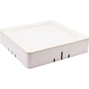 Moldura de montagem de superfície para downlights de encastrar 12W 167x167x33mm