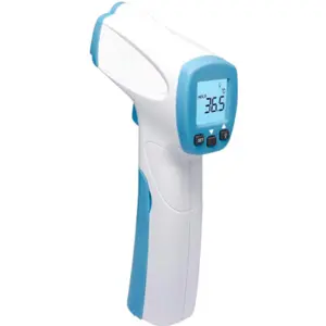 Termómetro por infravermelhos para temperatura corporal 32ºC..42.9ºC (c/ alarme sonoro)