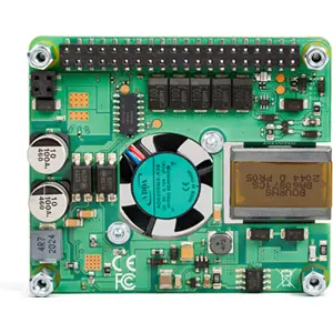 Placa de alimentação Power over Ethernet (PoE) HAT para Raspberry Pi 3B+/4B