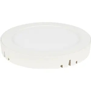 Moldura de montagem de superfície para downlights de encastrar 12W Ø167x30mm