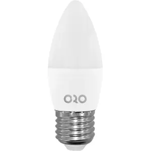 Lâmpada LED E27 C37 230V 6W 3000K (branco quente) 470lm