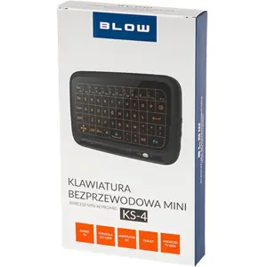 Comando multifunções Teclado Touchpad Wireless 2.4GHz recarregável
