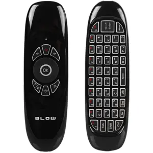 Comando multifunções Teclado + Air mouse Wireless 2.4GHz recarregável