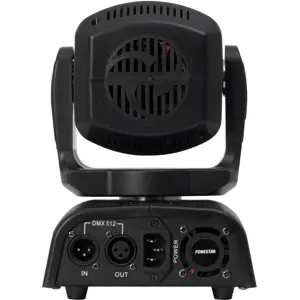 Cabeça móvel Spot Wash LED DMX RGBW+W