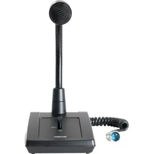 Microfone dinâmico de mesa