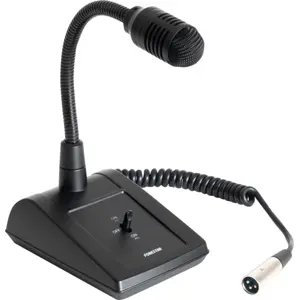 Microfone dinâmico de mesa