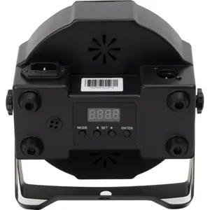 Foco PAR LED DMX com 7 LED RGBW