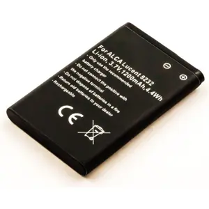 Bateria compatível com Alcatel Lucent 8232, Li-ion 3.7V 1200mAh 4.4Wh