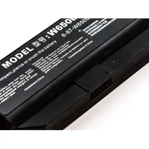 Batería para ordenador portátil compatible con Clevo W650, Li-ion 11.1V 4400mAh 49.0Wh