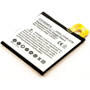 Bateria para telemóvel compatível com Google Pixel 2, Li-Po 3.85V 2770mAh 10.7Wh