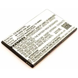 Batería para teléfono móvil compatible con BQ Aquaris 5.7, Li-Po 3.7V 3400mAh 12.6Wh