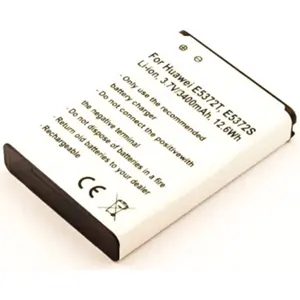 Batería para Mobile Hotspot compatible con Huawei E5372T, E5372S, Li-ion 3.7V 3400mAh 12.6Wh
