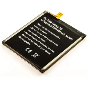Batería para móvil compatible con Samsung Galaxy A90, Li-Po 3.85V 4400mAh 16.9Wh