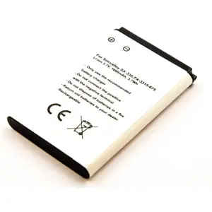 Bateria para telemóvel compatível com Simvalley SX-330, PX-3315-675, Li-ion 3.7V 1000mAh 3.7Wh