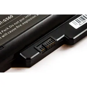 Bateria para computador portátil compatível com Lenovo G560, G575, Li-ion 11.1V 4400mAh 49Wh
