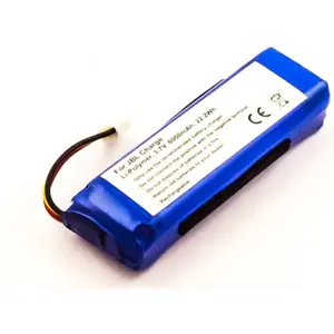 Bateria para Bluetooth Speaker compatível com JBL Charge, Li-Po 3.7V 6000mAh 22.2Wh