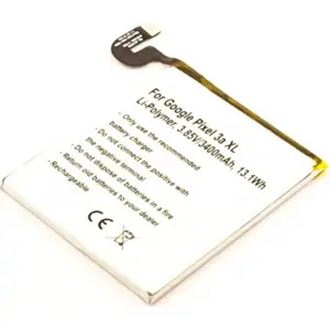 Bateria para telemóvel compatível com Google Pixel 3a XL, Li-Po 3.85V 3400mAh 13.1Wh
