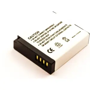 Batería para cámara compatible con Panasonic DMW-BLH7E, Li-ion 7.4V 650mAh 4.8Wh
