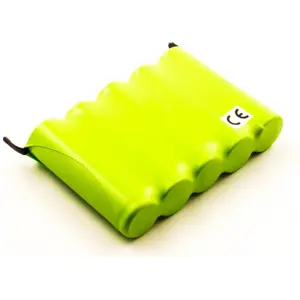 Bateria compatível com Siemens Sinus 11, NiMH 6V 800mAh 4.8Wh 5 x AA, c/ patilhas