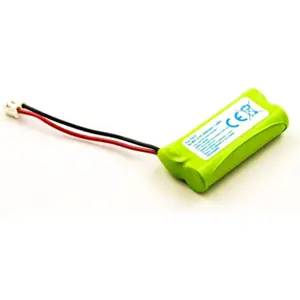 Bateria compatível com Emporia MegaPhone D17 BB, NiMH 2.4V 600mAh 1.4Wh