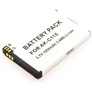 Bateria para telemóvel compatível com Emporia Telme C115 , AK-C115, Li-ion 3.7V 1050mAh 3.9Wh