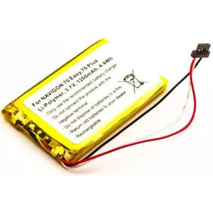 Bateria compatível com NAVIGON 70 Easy, 70 Plus, Li-Po 3.7V 1200mAh 4.4Wh