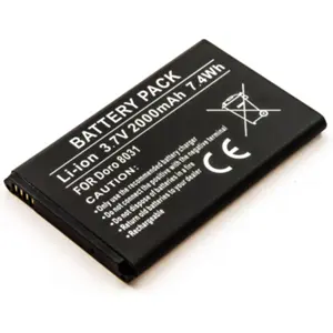 Bateria para telemóvel compatível com Doro 8031, Li-ion 3.7V 2000mAh 7.4Wh