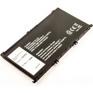 Bateria para computador portátil compatível com Dell Inspiron 15 7000, 7559, Li-ion 11.1V 6670mAh 74Wh