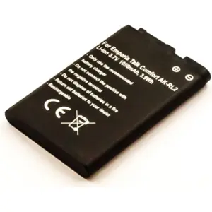 Batería para teléfono móvil compatible con Emporia Talk Comfort, AK-RL2, Li-ion 3.7V 1050mAh 3.9Wh