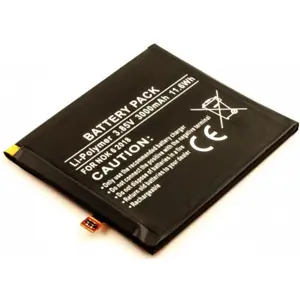 Bateria para telemóvel compatível com Nokia 6 2018, Li-Po 3.85V 3000mAh 11.6Wh
