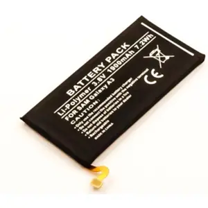 Bateria para telemóvel compatível com Samsung Galaxy A3, Li-Po 3.8V 1900mAh 7.2Wh