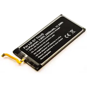 Bateria para telemóvel compatível com LG G7 ThinQ, Li-Po 3.85V 2900mAh 11.2Wh