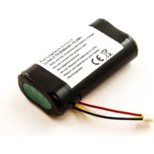 Batería para cámara de videovigilancia compatible con Logitech Circle 2, Li-ion 3.7V 5200mAh 19.2Wh