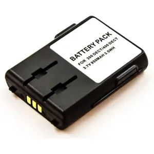 Batería compatible con Alcatel Mobile 300 DECT, Mobile 400 DECT, Li-ion 3.7V 950mAh 3.5Wh