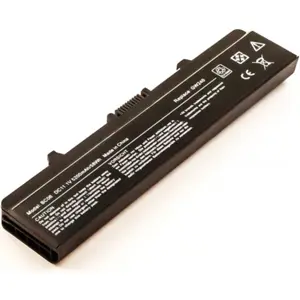 Bateria para computador portátil compatível com Dell Inspiron 1525, 1545, Li-ion 11.1V 5200mAh 58.0Wh