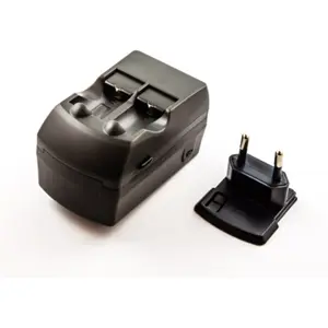 Cargador para dos baterías CR2 o CR123 (sin baterías)
