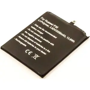 Batería para teléfono móvil compatible con Huawei P30, Li-Po 3.82V 3550mAh 13.6Wh