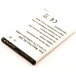 Batería para teléfono móvil compatible con Bea-Fon SL340, Li-ion 3.7V 1250mAh 4.6Wh