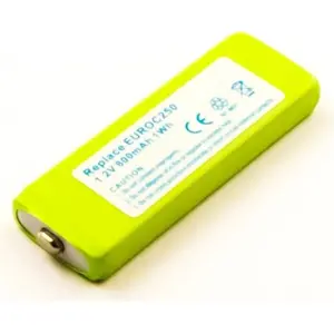Batería compatible con Telekom T-Plus 2, Euro C250, C300, NiMH 1.2V 800mAh 1.0Wh