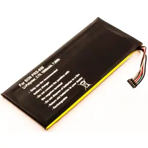 Bateria para eBook reader compatível com Sony PRS-950, Li-Po 3.7V 1900mAh 7.0Wh