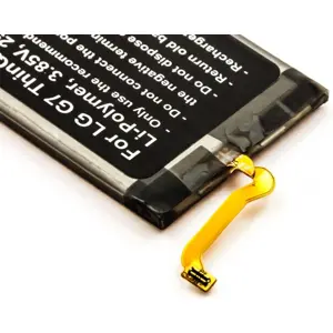 Bateria para telemóvel compatível com LG G7 ThinQ, Li-Po 3.85V 2900mAh 11.2Wh