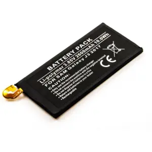 Batería para teléfono móvil compatible con Samsung Galaxy J3 2017, Li-Po 3.85V 2600mAh 10.0Wh