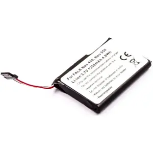 Bateria compatível com FALK Neo 450, Neo 550, Li-ion 3.7V 1250mAh 4.6Wh
