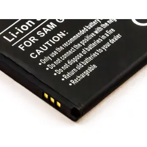 Batería para móvil compatible con Samsung Galaxy J1 Ace 4G, SM-J111, Li-ion 3.8V 1800mAh 6.8Wh