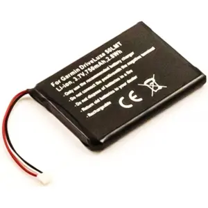 Batería compatible con Garmin DriveLuxe 50LMT, Li-ion 3.7V 750mAh 2.8Wh
