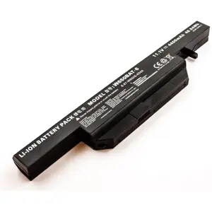 Batería para ordenador portátil compatible con Clevo W650, Li-ion 11.1V 4400mAh 49.0Wh