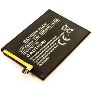 Bateria para telemóvel compatível com Nokia 7 plus, Li-Po 3.8V 3800mAh 14.4Wh