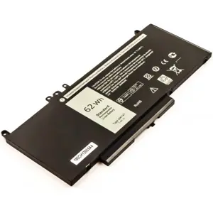 Batería para ordenador portátil compatible con Dell Latitude E5470, E5570, Li-Po 7.6V 8155mAh 62.0Wh